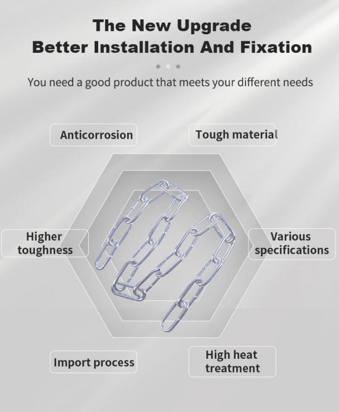 7mm 핫 판매 스포츠 장비 체인 철 가연 체인 2