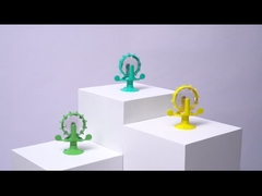 느린 먹이 상호 작용 스핀러 고양이 장난감