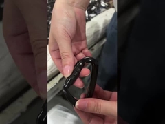 야외 하드웨어 8x80mm 스테인리스 스틸 316 회전 스냅 호크