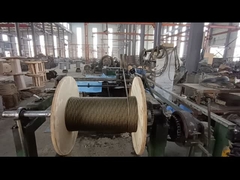 건설용 철강 실 로프 진열 6x7/6x19/6x36 스트랜드 2 세트 밀봉 조립