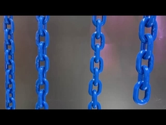 주입 구조 군중 통제 장벽을위한 검은 플라스틱 체인 울타리 안전 체인