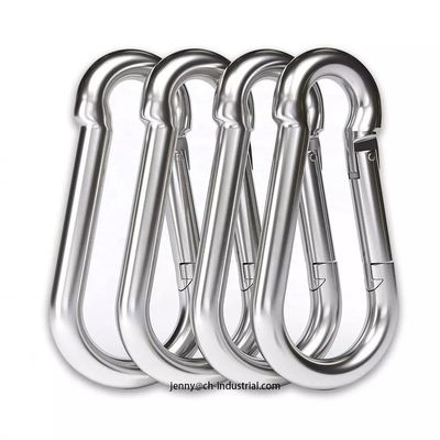 주문 400파운드 용량 키chain 카라빈어 클립 스테인리스 스틸 AISI304/316 online manufacture