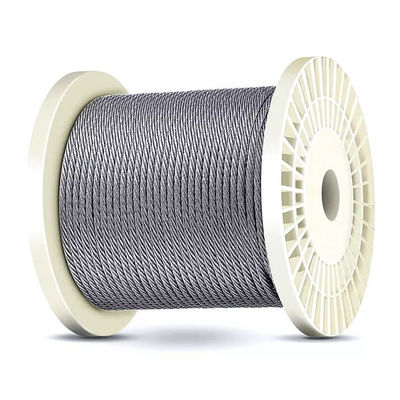 주문 탄소 스틸 8*19s 가연 스틸 와이어 로프 케이블 엘리베이터 수출업체 online manufacture