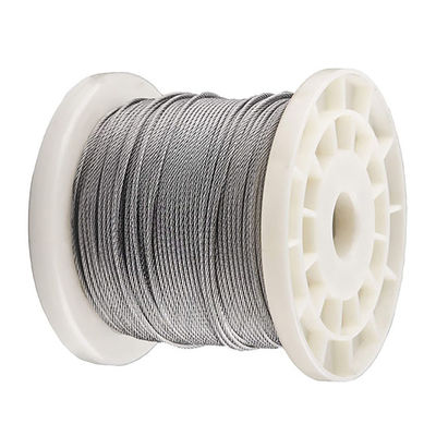 주문 7x7 진료 철도 항공 케이블 1.6mm 지름 철 로프 산업 크레인용 만 online manufacture