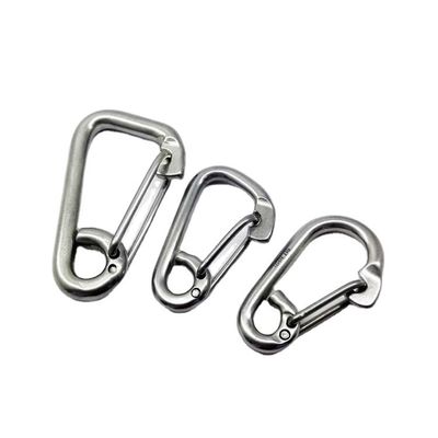 주문 9mm-29mm 304/316 스테인레스 스틸 평면 안전 Buckle 스프링 리프팅 갈고리 빠른 매달린 Buckle OEM online manufacture