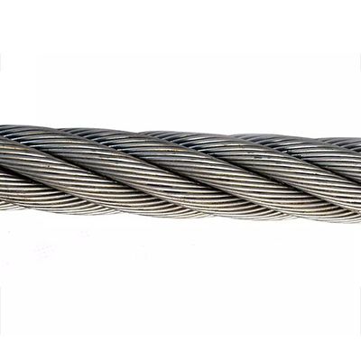 주문 6X7 FC 케이블 강철 전선 로프 1-10mm 지름 건설 필요를 위해 뜨거운 DIP 가열 online manufacture