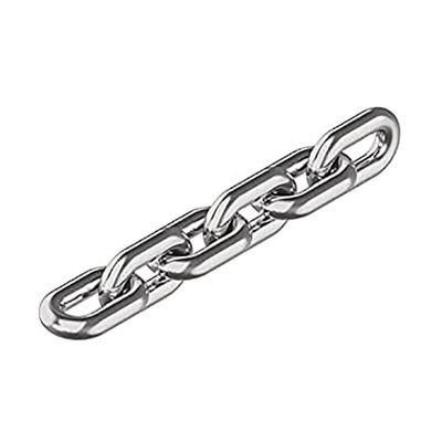 주문 실버 스테인레스 스틸 체인 DIN766 리프팅 하드웨어 표준 DIN766 링크 체인 online manufacture
