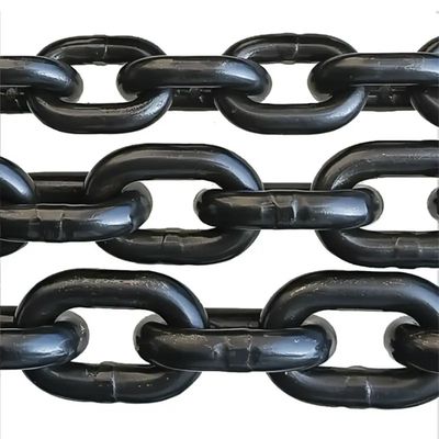 주문 블랙 마무리 표준 높은 테스트 강철 둥근 컨베이어 링크 체인 높은 내구성을 위해 online manufacture