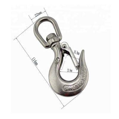 주문 316 스테인리스 스틸 회전 눈 크레인 갈고리 online manufacture