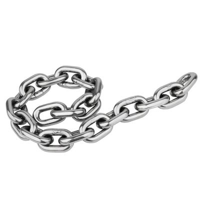 주문 스테인리스 스틸 스틸 링크 체인 웰딩 보트 앵커 체인 찢기 저항 online manufacture