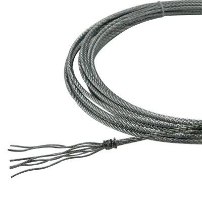 주문 스테인레스 스틸 가설 철 로프 7*7 7*19 1.2mm-16mm 산업용 online manufacture