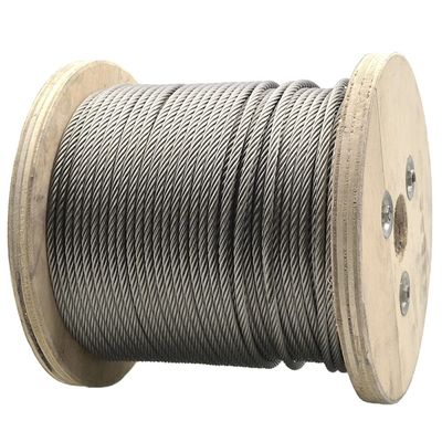 주문 6x31WS FC 25mm 진열되지 않은 강철 실 로프 online manufacture