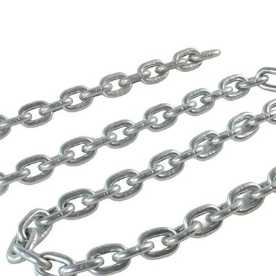 주문 20Mn2 스틸 링크 체인 22mm 고강성 합금 스틸 체인 테스트 로드 48kN online manufacture