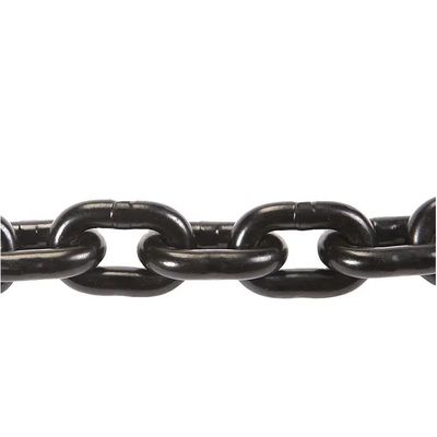 주문 48kN 시험 부하 G80 8mm 블랙 린 완성 된 리프팅 체인 online manufacture