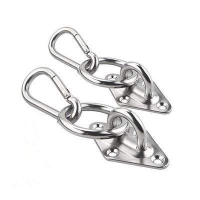 주문 304 스테인리스 스틸 패드 눈판 둥근 반지 중량 해상 갑판 장착 online manufacture