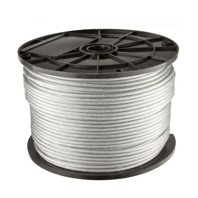 주문 철강 등급 AiSi 표준 가연 철강 스트랜드 철강 와이어 케이블 1.2mm 2mm 1*7 1*19 online manufacture