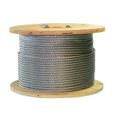 주문 7X19 9mm 진열 스테인리스 스틸 와이어 로프 케이블 의류 라인 및 ISO 인증 online manufacture