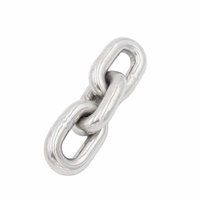 주문 AISI304/316 스테인리스 스틸 웰딩 링크 체인 고 닦은 일본 표준 링크 체인 online manufacture