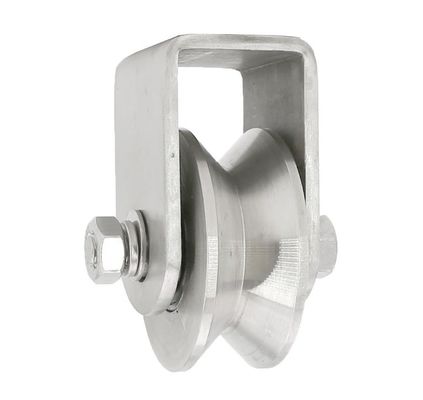 주문 스테인리스 스틸 V 굴곡 롤러 휠 online manufacture