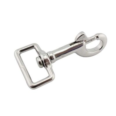 주문 반짝이는 사각형 회전 눈 볼트 스냅 호크 유통 리깅 하드웨어 online manufacture