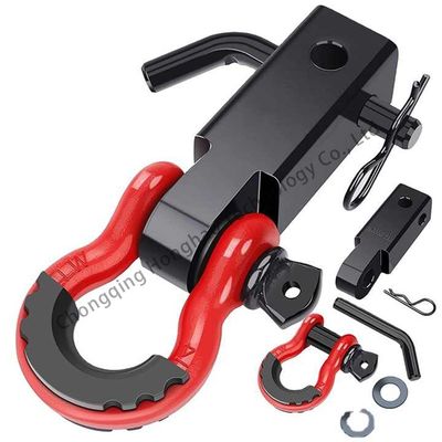 주문 알로이 스틸 오프 로드 Bow Shackle 클리비스 트레킹 자동차 플라스틱 보호 리그 3/4 인치 online manufacture