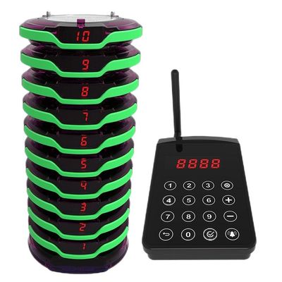 주문 터치 스크린 CoreLink 레스토랑 페이저 시스템 10 진동 페이저 개인 곰팡이 예 online manufacture