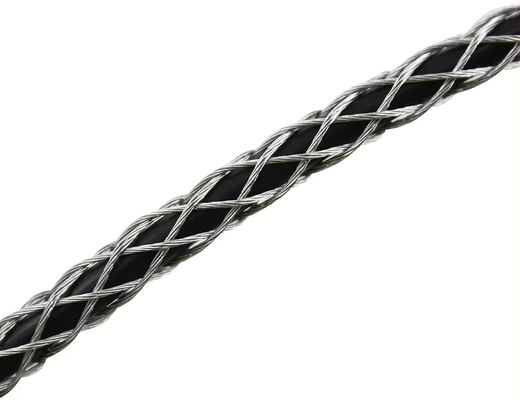 주문 304 스테인리스 스틸 와이어 메시 케이블 양말 와이어 메시 케이블 잡기 online manufacture