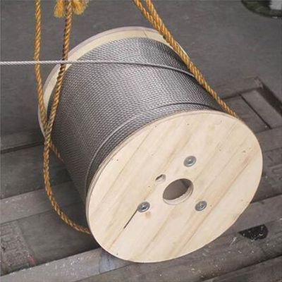 주문 표준 AiSi 304 316 SUS304 SUS316 스테인리스 스틸 와이어 로프 1x7 로프 와이어 1.5mm 2mm 3mm 4mm 용도 ±1% online manufacture