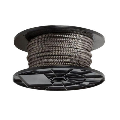 주문 DIN 표준 3mm 6x19 FC 스테인리스 스틸 304/316 와이어 로프 4mm 5mm 6mm 7mm 8mm 9mm 10mm 12mm 14mm 16mm 18mm 20mm 22mm 24mm online manufacture