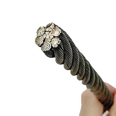 좋은 가격 지원 OEM 6*37 20mm 1770 Mpa 냉동 헤딩 스틸 전연 스틸 케이블 와이어 로프 온라인으로