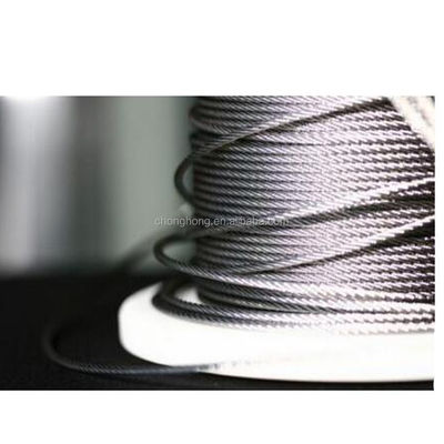 주문 12mm 6X24 7FC 스테인리스 스틸 와이어 로프 AISI304/304L/316/316L 허용 다른 Si 함유량 % 1.0 건설 프로젝트 online manufacture