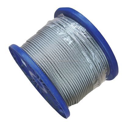 주문 강철 케이블 로프 12mm 가연 철 로프 건설용 6x19 건설 online manufacture