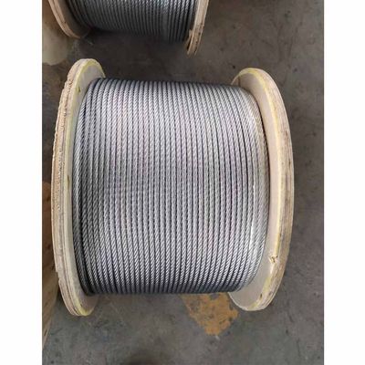 6x19S FC 6mm 진열 스틸 와이어 로프 데리킹 리프팅 및 드래잉 애플리케이션