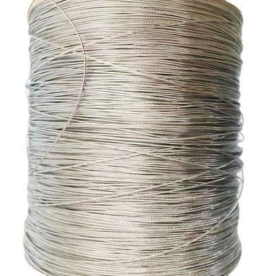 주문 1x7 0.7mm 얇은 전기 젤리화 스틸 와이어 로프 허용 ± 3% online manufacture