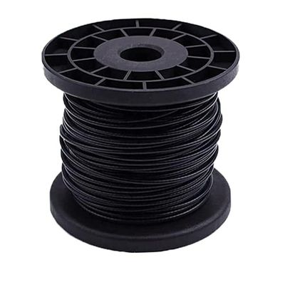 좋은 가격 진열 철 전선 케이블 로프 PVC 코팅 철 전선 케이블 1/8 