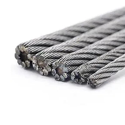 좋은 가격 비연금 스테인리스 스틸 철사무선 1.8mm 2mm 3mm 6X7 FC 6X24 7FC 6X19 FC 8X19 건설 및 건축 프로젝트용 온라인으로