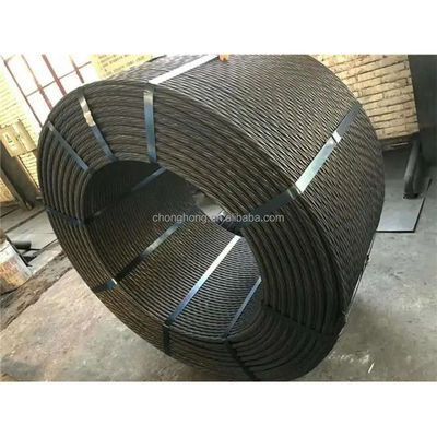 좋은 가격 12.7mm SWRH77B SWRH82B 높은 팽창력 전압 콘크리트 결합 PT 스트랜드 케이블 전압 철선 케이블 온라인으로