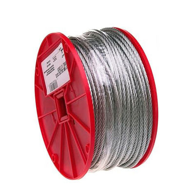주문 7*7 5.0mm 가연제철 철회 로프 가연제 항공용 케이블 AISI 304 스테인리스 스틸 online manufacture