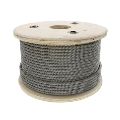 주문 4mm/4.3mm 높은 튼튼성 진열 철 철사 로프 online manufacture