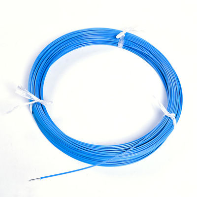 주문 비 합금 3/16 지름 파란색 색상 PVC 코팅 진열 철선 로프 케이블 해양 응용 분야에서 좋은 성능을 위해 online manufacture