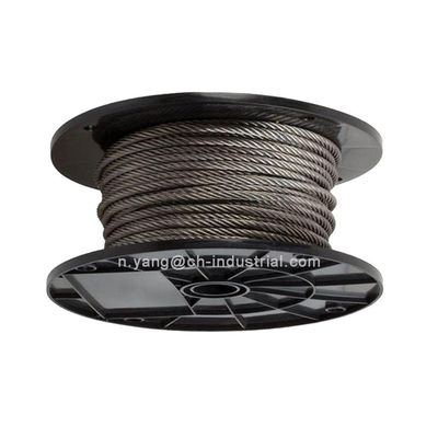 주문 커스터마이징 비마그네틱 스틸 케이블 A2 A4 Inox 케이블 6x7 FC 7x7 AISI316T AISI304 SUS316 SUS304 스테인리스 스틸 와이어 로프 online manufacture