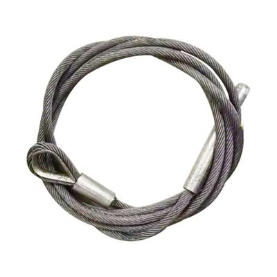 좋은 가격 6X36WS-IWRC Core GSWR Galvanized Steel Wire Rope Lifting Sling with Thimble on Both Ends 온라인으로