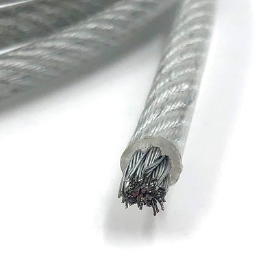 좋은 가격 7x7 pvc 코팅 젤리화 스틸 와이어 로프 의류 라인 특수 냉동 헤딩 스틸 온라인으로