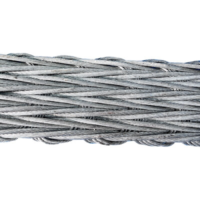 좋은 가격 용융 아연 도금 강철 평강선 로프 155x26mm 940-1010kg/100m 온라인으로