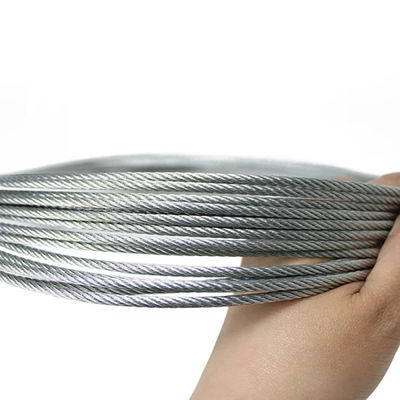 좋은 가격 탄소 강철 등급 4x31 8.3mm 핫 디프 연쇄 강철 실 로프 온라인으로