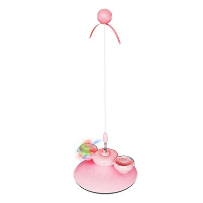 좋은 가격 트위스트 앤 붐스 도넛 고양이 장난감 - 프리미엄 고양이 잔디와 플래싱 볼 게임 세트 온라인으로
