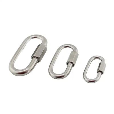 좋은 가격 리깅 하드웨어 3.5mm 빠른 링크 스테인리스 스틸 304 스냅 호크 카라빈 C 호크 온라인으로