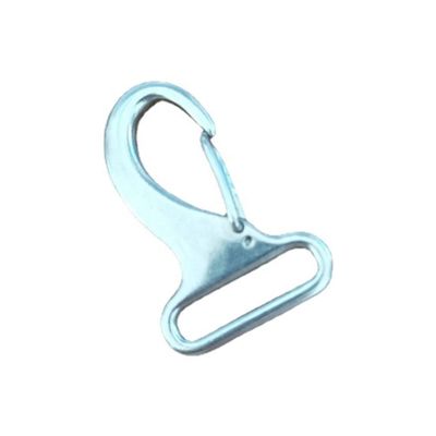 좋은 가격 스테인레스 스틸 부착 고정 스프링 스냅 호크와 32mm 은 달걀 모양 벨트 호크 온라인으로