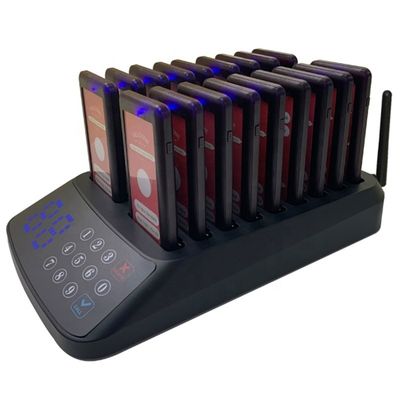 좋은 가격 300mAh 리?? 배터리로 500m 전송 거리의 레스토랑 코스터 페이저 시스템 온라인으로