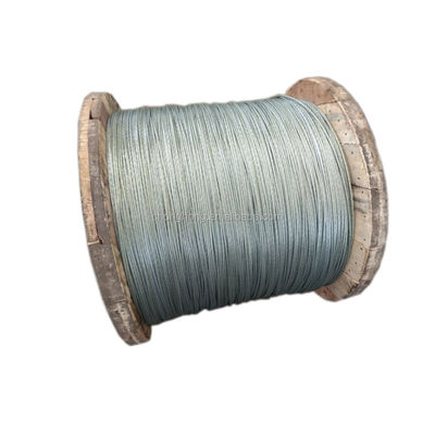 좋은 가격 0.8mm-4.9mm 건설 IEC 888 진크로 코팅 된 철선 스트랜드 전도기 온라인으로